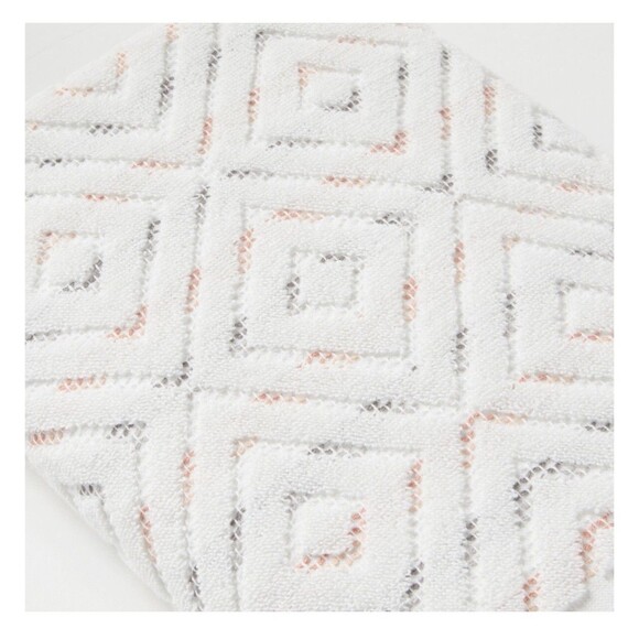 SKL Home By Saturday Knight Ltd. Di Di Bath Towel, Coral, 27" x 50" Set Of 2 - Picture 3 of 3